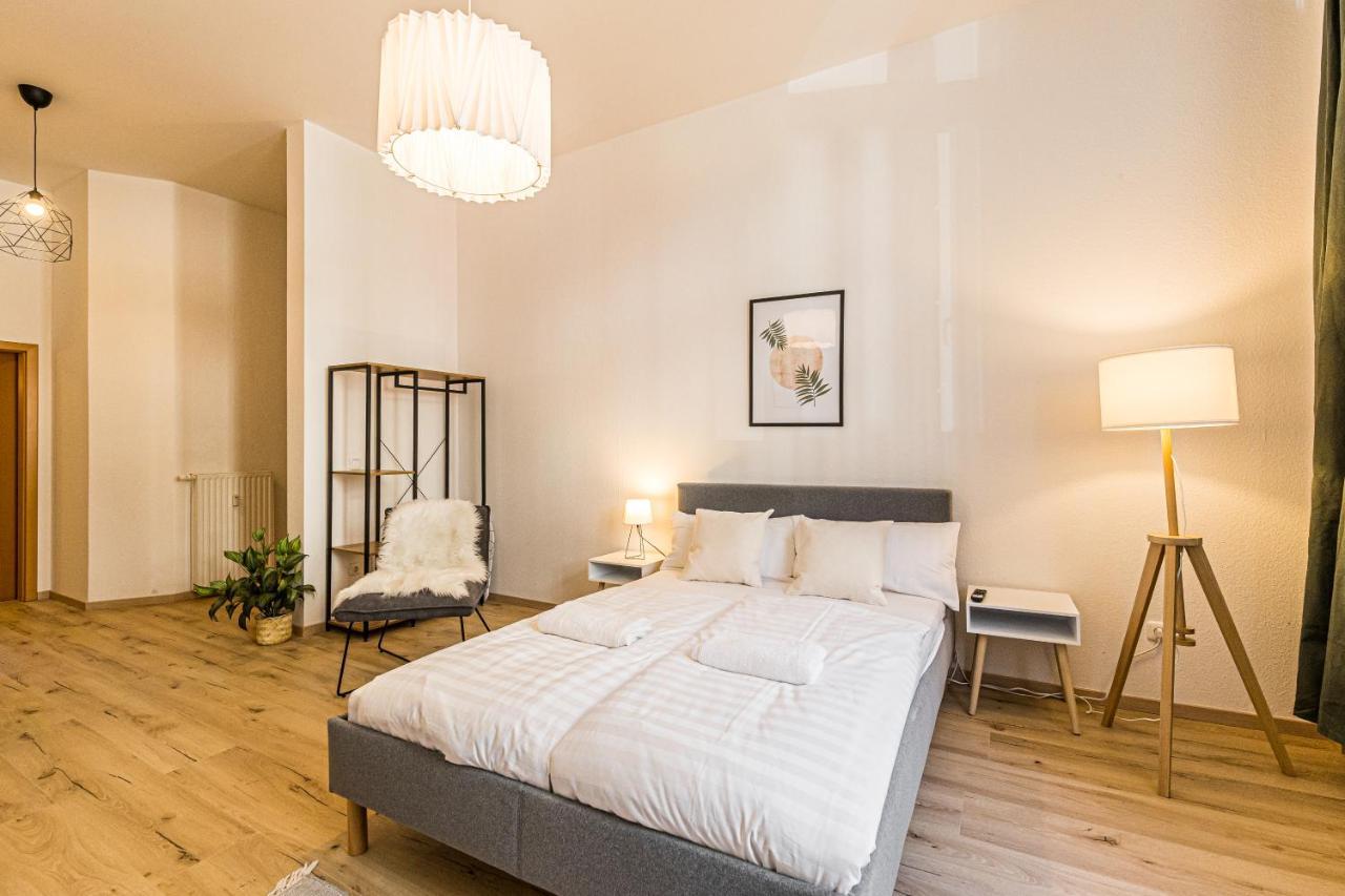 Ruhige Und Stilvolle Wohnung Am Clara-Zetkin-Park Lipsk Zewnętrze zdjęcie