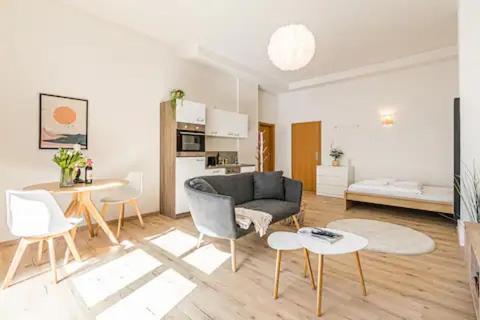 Ruhige Und Stilvolle Wohnung Am Clara-Zetkin-Park Lipsk Zewnętrze zdjęcie